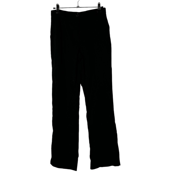 Zanella Black Mid Rise Bootcut Dress Pants 2 - Picture 1 of 4